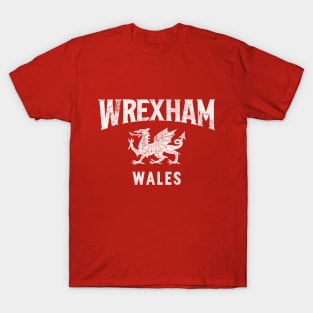 Wrexham Wales / Cymru White T-Shirt